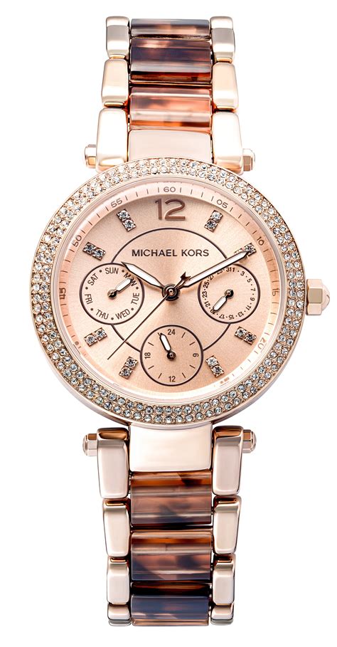 michael kors chronograph parker rose gold|chronograph parker rose gold.